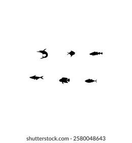  Mach silhouette with vector of illustration