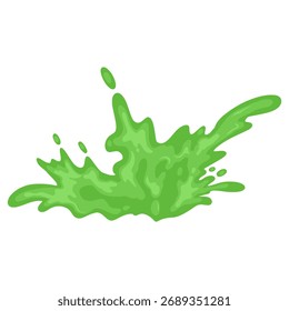 Elemento de Macha Elemento de Decoração Desenho Digital Desenho Animado