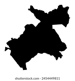 Machakos County map, administrative division of Kenya. Vector illustration.