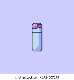 Maches Vector Icon Illustration. Smoking Icon Concept Isolated Premium Vector. Flat Cartoon Style