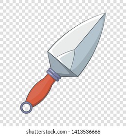 Machete icon. Cartoon illustration of machete vector icon for web design