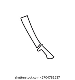 machete icon illustration element design