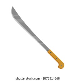 La Cuchilla de Machete. Ilustración de vectores aislados