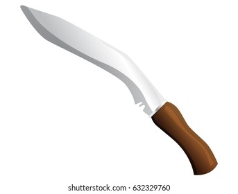 Machete - Kukri Illustration 