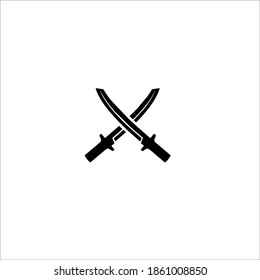 Logo de Machete Symbol. Ilustración vectorial.