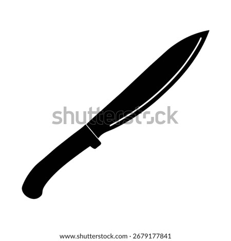 Machete Tool Icon Vector art