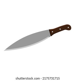 Machete vector isolated on white background