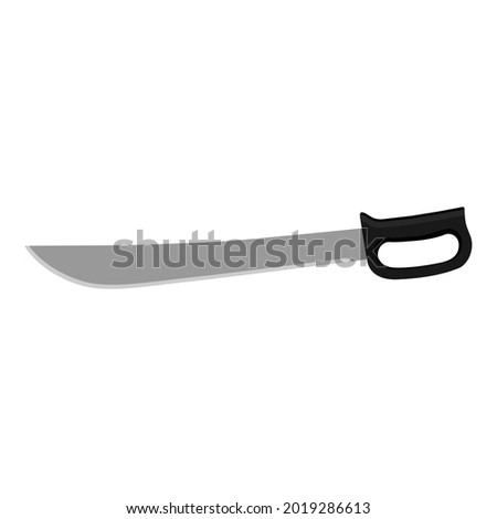 Machete vector isolated on white background