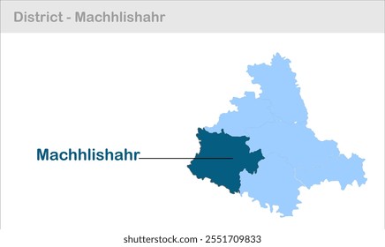 Machhlishahr sub-district map, Jaunpur District, Uttar Pradesh State, Republic of India, Government of  Uttar Pradesh, Indian territory, Eastern India, politics, village, tourism
