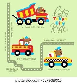 machine Car .pattern print design. design for fashion fabrics, textile graphics, prints. illustration vector 