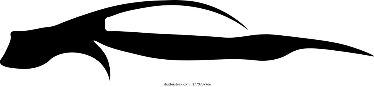 machine car vector black background
