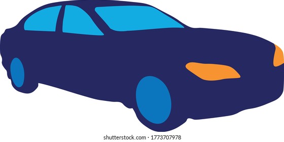 machine car vector black background