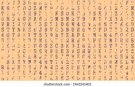 Machine code backdrop. Concept of internet technology