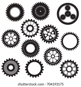 machine gear collection cogwheel set 
