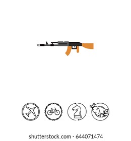 Machine Gun Icon