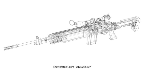 2,347 Blueprint gun Images, Stock Photos & Vectors | Shutterstock