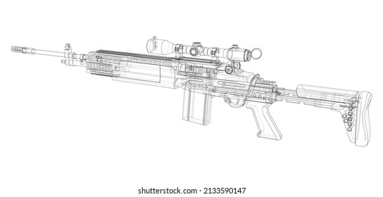 2,347 Blueprint gun Images, Stock Photos & Vectors | Shutterstock