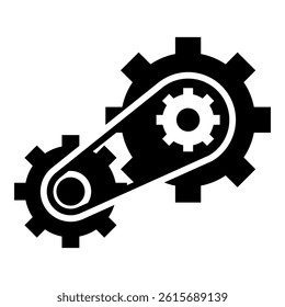 Machine Icon Element For Design