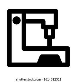 machine icon isolated sign symbol vector illustration - high quality black style vector icons
