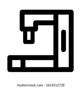 machine icon isolated sign symbol vector illustration - high quality black style vector icons

