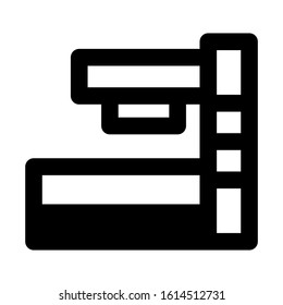 machine icon isolated sign symbol vector illustration - high quality black style vector icons
