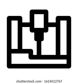 machine icon isolated sign symbol vector illustration - high quality black style vector icons
