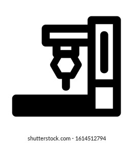 machine icon isolated sign symbol vector illustration - high quality black style vector icons
