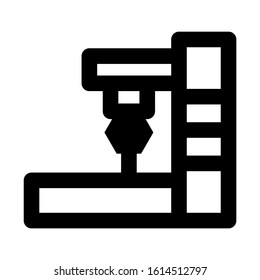 machine icon isolated sign symbol vector illustration - high quality black style vector icons
