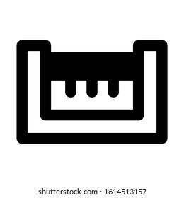 machine icon isolated sign symbol vector illustration - high quality black style vector icons

