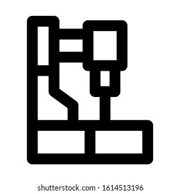 machine icon isolated sign symbol vector illustration - high quality black style vector icons
