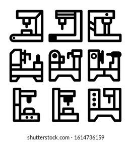 machine icon isolated sign symbol vector illustration - Collection of high quality black style vector icons
