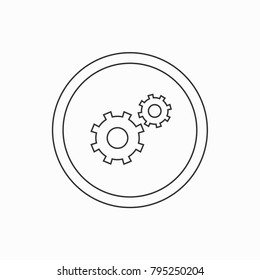 machine icon vector