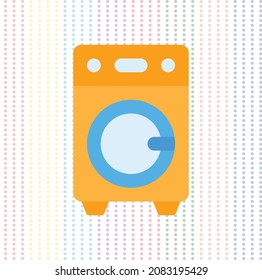 Machine Laundry Electronic Design Icon 