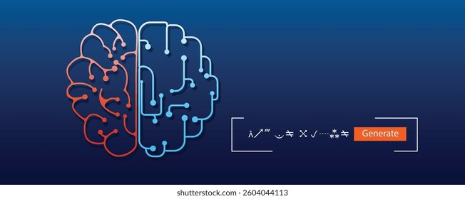 Machine learning in concept of world mind metaverse big data or cyber security technology background