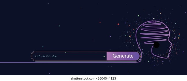Machine learning in concept of world mind metaverse big data or cyber security technology background