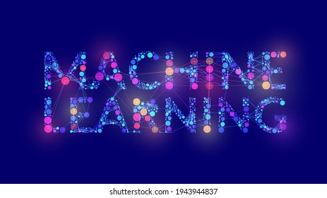 Machine learning, great design for any purposes. Machine learning capture