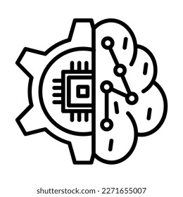 Machine Learning Icon Design For Personal And Commercial Use