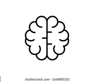 Machine learning line icon. Vector symbol in trendy flat style on white background. Web sing for design.