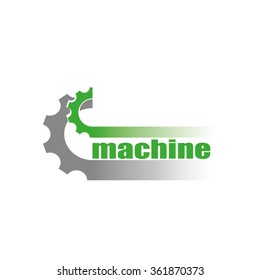 Machine Logo Stock Vector (Royalty Free) 361870373 | Shutterstock