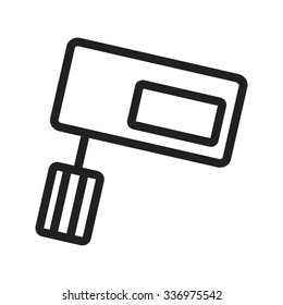 Machine, mixer, blender icon vector image. Can also be used for activities. Suitable for use on web apps, mobile apps and print media.