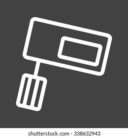 Machine, mixer, blender icon vector image. Can also be used for activities. Suitable for use on web apps, mobile apps and print media.
