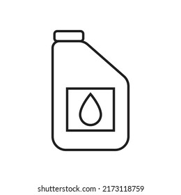 Machine oil icon design. vector illustration