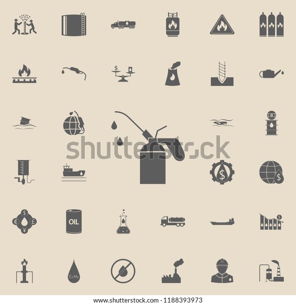 machine oil icon. Oil icons universal set for web\
and mobile