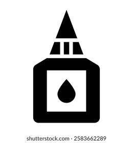 Machine Oil Vector Glyph Icon Vector Design