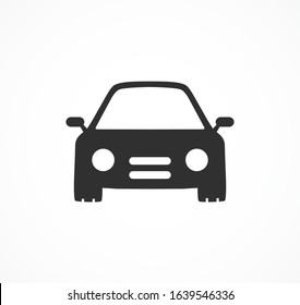Machine outline line icon isolated on beautiful background. Car symbol for website design,logo, user interface. Editable stroke. Vector transport illustrator. EPS 10 line. car