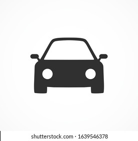 Machine outline line icon isolated on beautiful background. Car symbol for website design,logo, user interface. Editable stroke. Vector transport illustrator. EPS 10 line. car