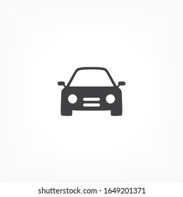 Machine outline line icon isolated on beautiful background. Car symbol for website design,logo, user interface. Editable stroke. Vector transport illustrator. EPS 10 line. car