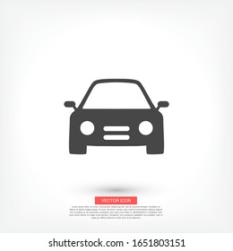 Machine outline line icon isolated on beautiful background. Car symbol for website design,logo, user interface. Editable stroke. Vector transport illustrator. EPS 10 line. car
