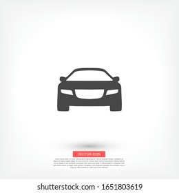 Machine outline line icon isolated on beautiful background. Car symbol for website design,logo, user interface. Editable stroke. Vector transport illustrator. EPS 10 line. car