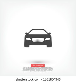 Machine outline line icon isolated on beautiful background. Car symbol for website design,logo, user interface. Editable stroke. Vector transport illustrator. EPS 10 line. car